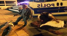 Cinayet Sahnesini Gerçek Sanan Vatandaşlar Seti Basıp Ateş Eden Karaktere Saldırdı!