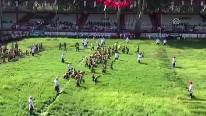 657. Tarihi Kırkpınar Yağlı Güreşleri Başladı