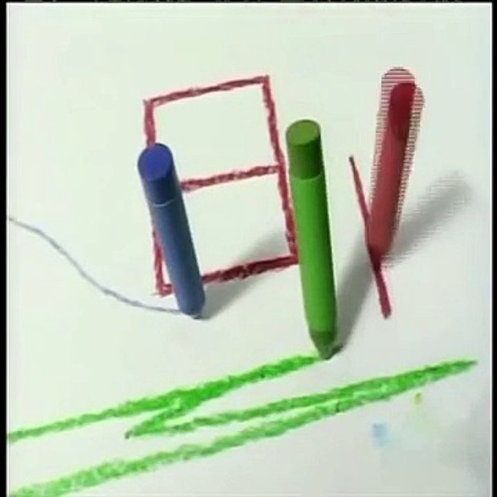 Sesame Street - Crayons draw a picture