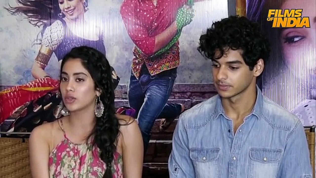 Jhanvi Kapoors, Ishaan Khattar Reply To Media On Dhadak For  COPY Of Sairat