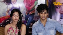 Janhvi kapoor and ishaan khattar Exclusive interview For Parsha and Aarchi - Sairat