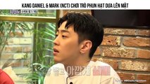 Kang Daniel & Mark (NCT) Chơi Trò Phun Hạt Dưa Lên Mặt