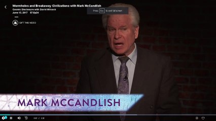 Wormholes and Breakaway Civilizations with Mark McCandlish