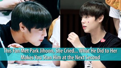 Park Ji Hoon - Wanna One - fanservice