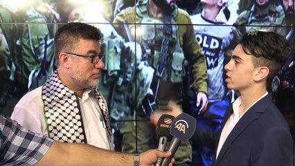 Kudüs direnişinin sembol isminden Ebru Özkan'a destek - KONYA