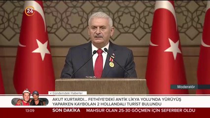 Son Başbakan'a şeref madalyası