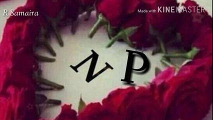 Whatsapp status letter N and P loves song's Main Tera boyfriend...