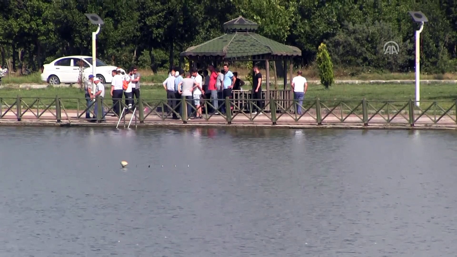 Kazak Gölü'ne giren genç kayboldu - TEKİRDAĞ - Dailymotion Video