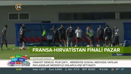 Fransa-Hırvatistan finali pazar