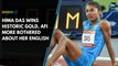 Hima Das wins historic gold, athletics federation more bothered about her English