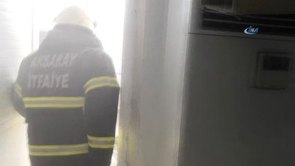 Tekstil Mağazasında Yangın Paniği