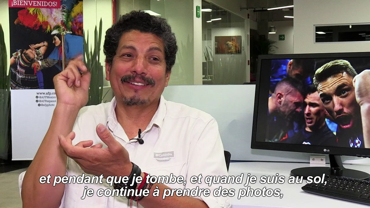 Mondial: interview du photographe enseveli sous les Croates
