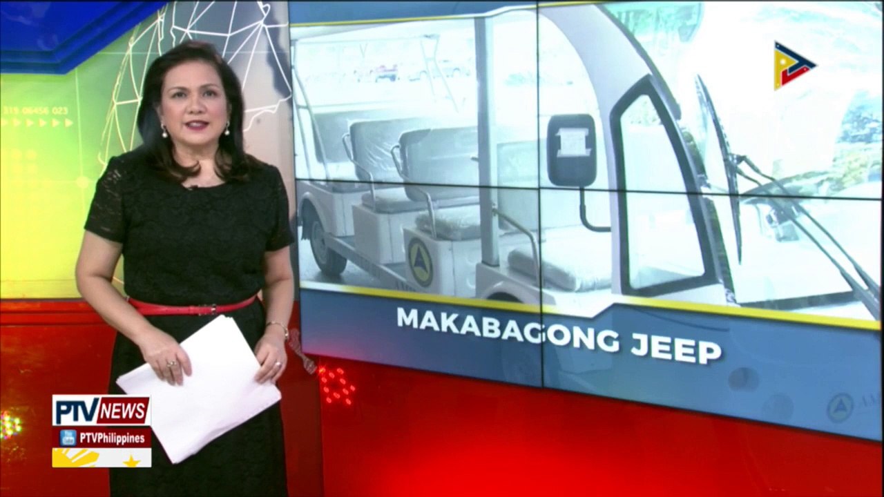 Nasa 200 modernized jeepney, ilalabas bago ang SONA