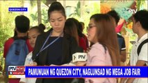 Pamunuan ng Quezon City, naglunsad ng mega job fair