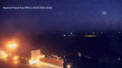 Kaza anı MOBESE görüntülerine yansıdı - KONYA