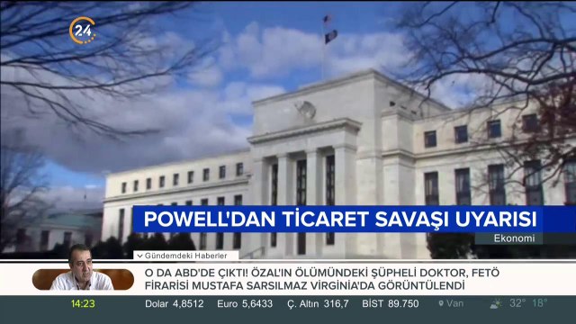 FED Başkanı Powell, ABD-Çin ticaret savaşı konusunda uyardı