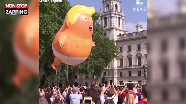 Donald Trump : Un bébé Trump géant à Londres pour protester contre sa venue (vidéo)