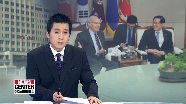 S. Korea's defense chief Song meets with U.S. Secretary of the Navy Spencer to strengthen military cooperation