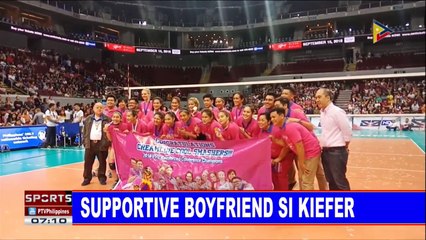 SPORTS BALITA: Supportive boyfriend si Kiefer