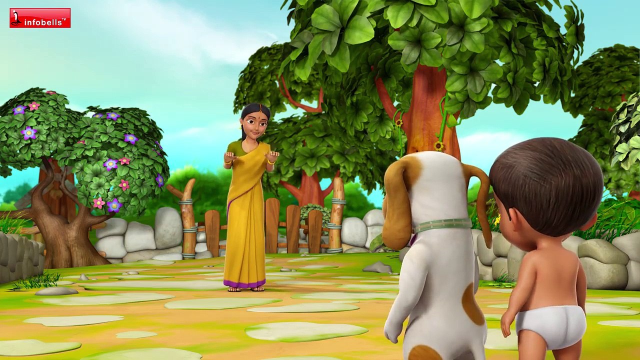 Ravoyi - Papayi | Telugu Rhymes for Children | Infobells
