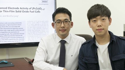 [대전·대덕] KAIST, 5분 코팅 연료전지 반응성 천배 향상 / YTN