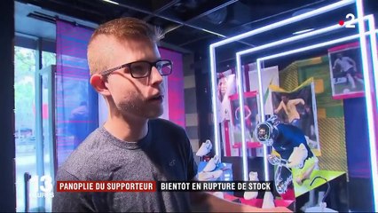 Panoplie du supporter : les maillots bientôt en rupture de stock