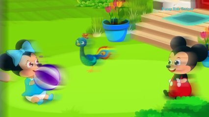 Music Cartoon   Mary Had A Little Lamb   Teppy & Maddy Play Kite Flying   Finger Family Song