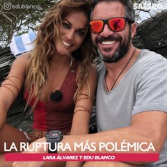 Edu Blanco aclara la polémica de su relación con Lara Álvarez y ella le responde