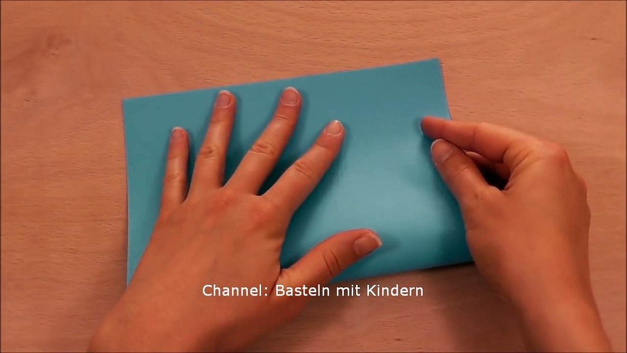 Papierhut falten Papier falten zum Hut Origami Hut einfach selber basteln