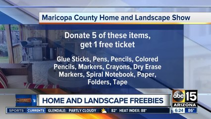 Freebies at the Home and Landscape Show!