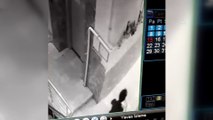 Denizli'de puset hırsızlığı güvenlik kamerasında