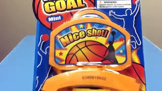 $1 Mini Basketball Toy Unboxing and Play from Japanese Daiso | Toyful Joyful