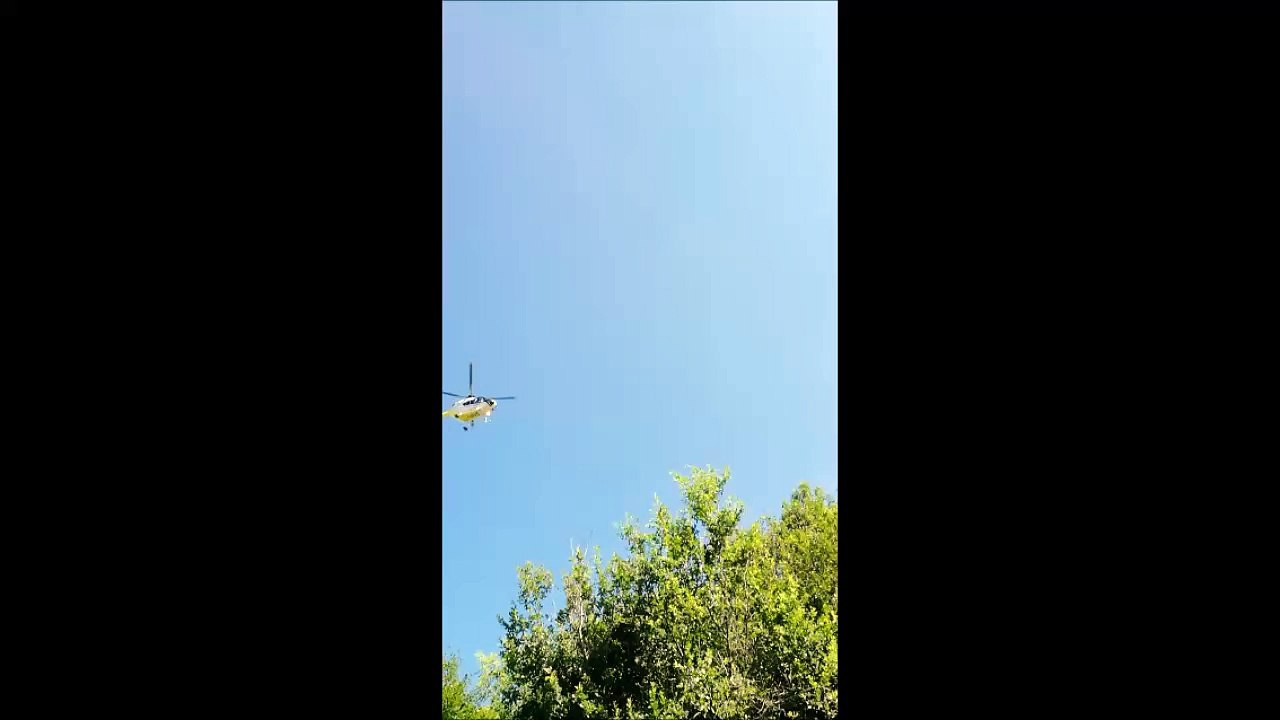 L'hélicoptère du Samu 25 intervient après un carambolage sur l'A36 dans le Doubs