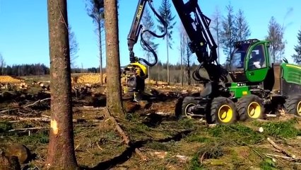 Modern Technology Agriculture Huge Machines