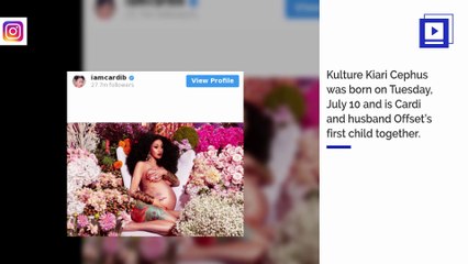 Cardi B Explains Meaning Behind Newborn Daughter’s Name