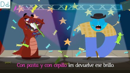 EL ABECEDARIO de la A a la Z - Vídeo educativo para aprender las letras