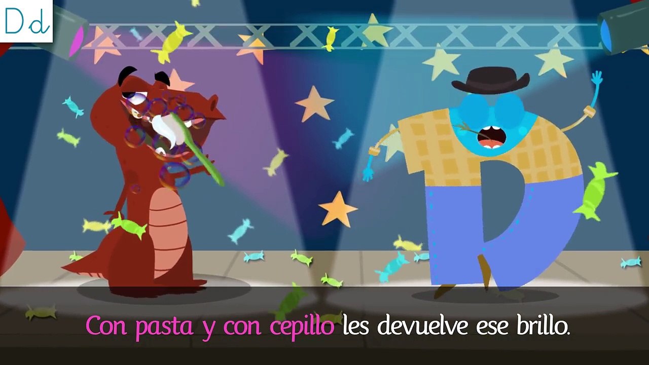EL ABECEDARIO de la A a la Z - Vídeo educativo para aprender las letras