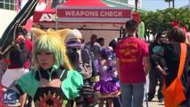 Watch this: Anime Expo, the largest celebration of Japanese pop culture in North America, is held in Los Angeles, U.S.
