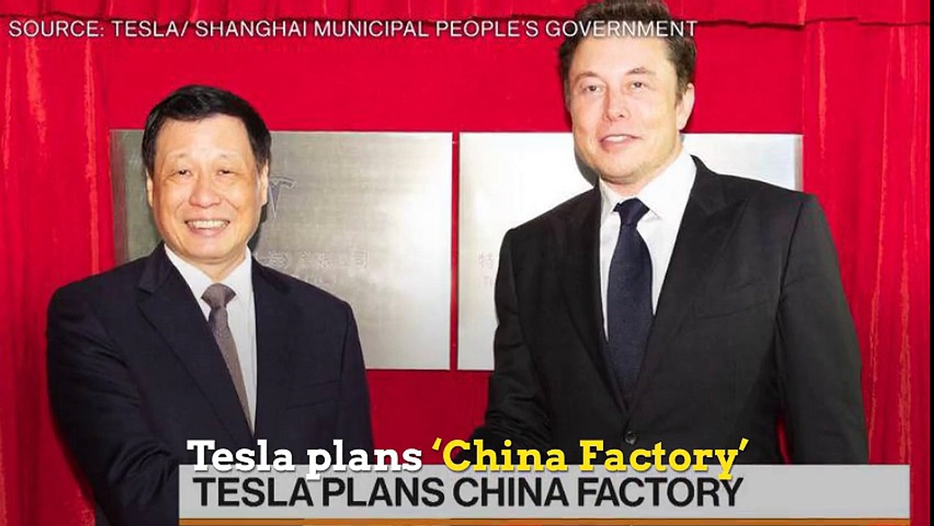 ⁣Tesla enters China