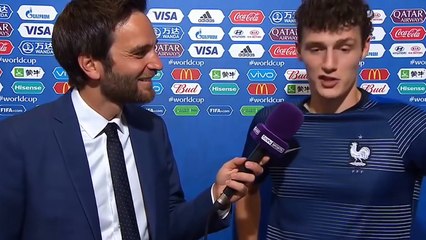 PAVARD BUT DE L'ESPACE OLIVE ET TOM FRANCE ARGENTINE 30.06.2018 COUPE DU MONDE