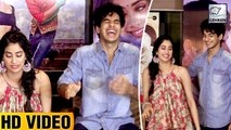 Janhvi Kapoor's CUTE Moments While Promoting Dhadak With Ishaan Khatter