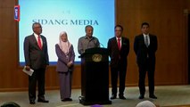 #Putrajaya Sidang media Perdana Menteri, Tun Dr Mahathir Mohamad selepas mesyuarat jawatankuasa khas kabinet mengenai anti rasuah.#BHTV#NSTTV#METROTV
