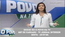 Inicio O Povo na TV (13/07/18) | TV Jornal Interior (SBT Caruaru)