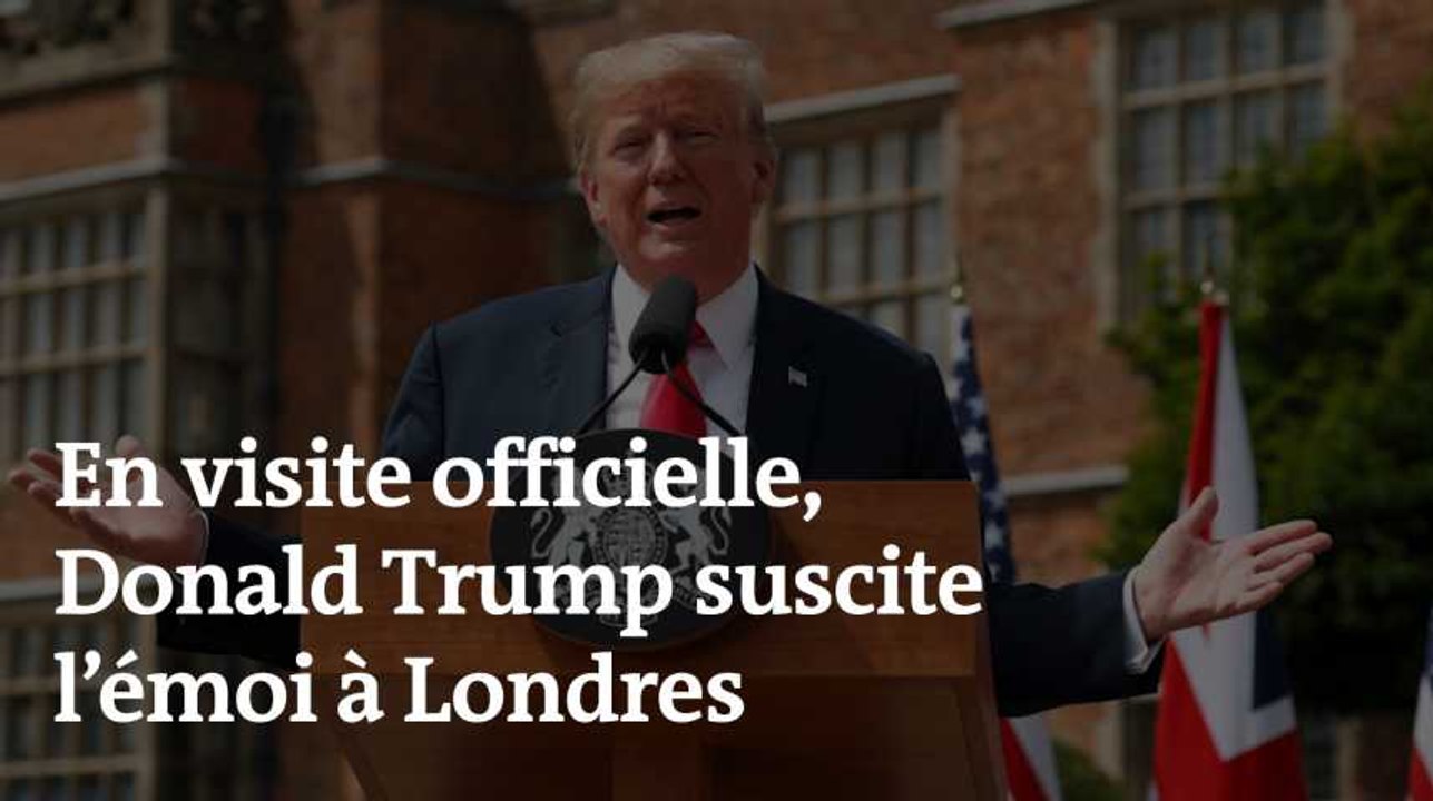 A Londres, Trump se dédit et attaque à nouveau les « fake news »