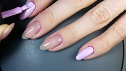 Простой рисунок на ногтях.  Летний маникюр с ЗОНТИКОМ и хрустальным дождем. Дизайн ногтей гель лаком