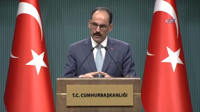 Cumhurbaşkanlığı Kabine Toplantısı Sonrası Sözcü Kalın'dan Açıklama - Cumhurbaşkanlığı Sözcüsü...
