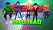 UPIN IPIN THE AVENGERS Finger Family: Hulk , Spiderman, Captain America, Black Widow, Scarlet Witch