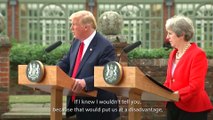 Highlights From Donald Trump And Theresa May's Awkward Press Conference