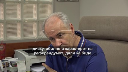 Зибери: Референдумот и договорот под знак прашалник