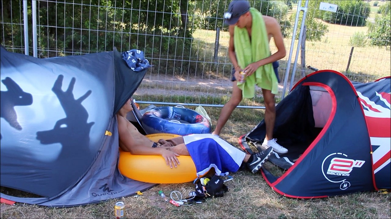 Décibulles : les festivaliers débarquent au camping